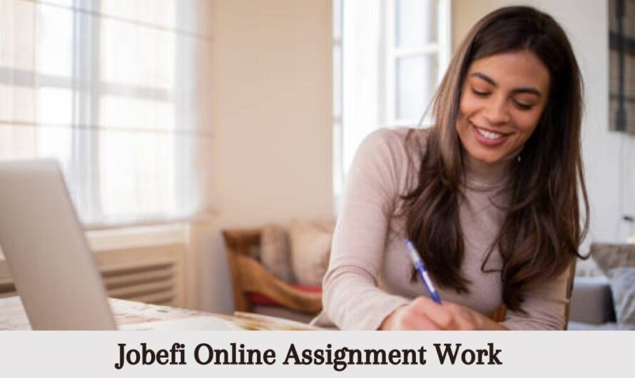 Jobefi Online Assignment Work From Home 2024